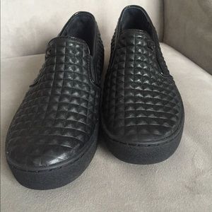 Michael Kors slip in black studded sneaker